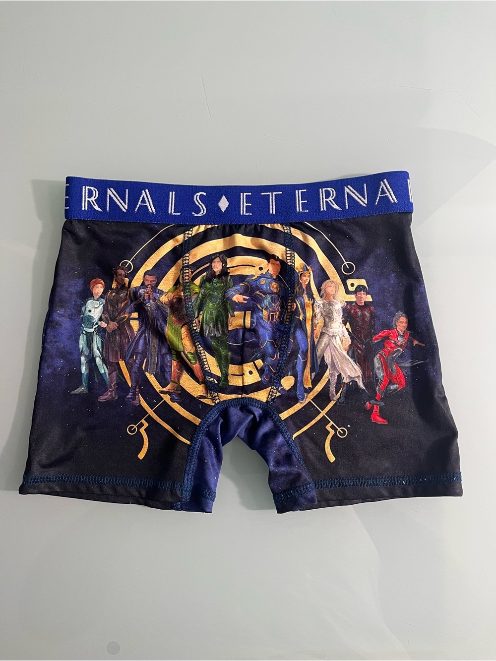 Lot 2 Marvel Eternals Boys Athletic Boxer Brief, Multi Size 8